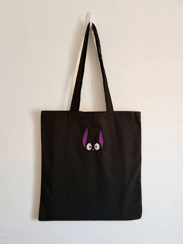 Cute Black Cat Peek-a-boo