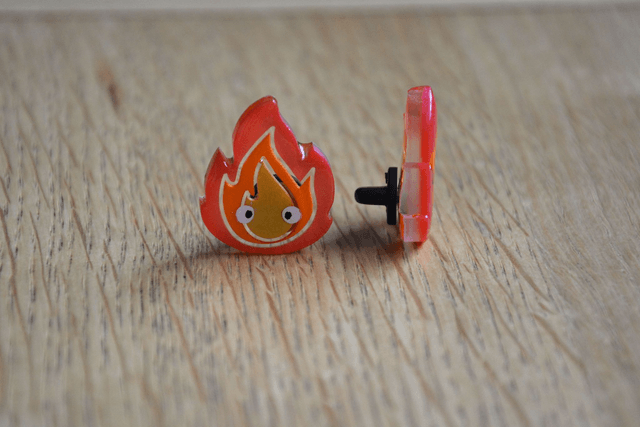 Cute Fire Flame Pin