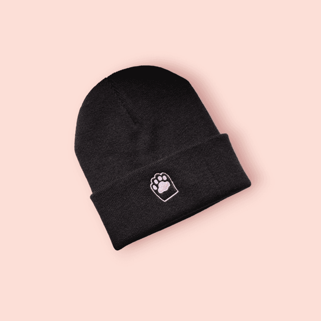 Toe Bean Kitty Paw Beanie Hat